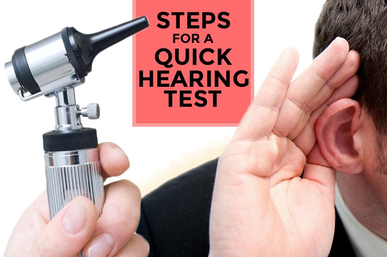 quick hearing test